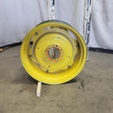 8-Hole Rim with Clamp/Loop Style Center for 28" Rim, John Deere Yellow