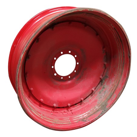 10-Hole Stub Disc Center for 50"-54" Rim, Fendt/Agco Red