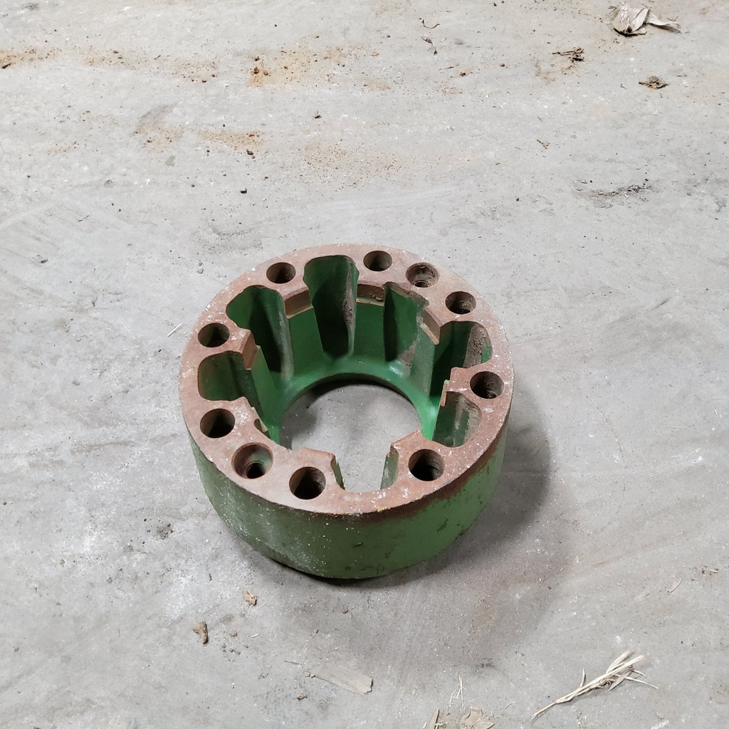 8-Hole 4"L Hub Extension, John Deere Green