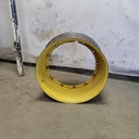 16"W x 38"D, John Deere Yellow 12-Hole Stub Disc