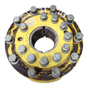 10-Hole Wedg-Lok OE Style, 4.725" (120.015mm) axle, John Deere Yellow