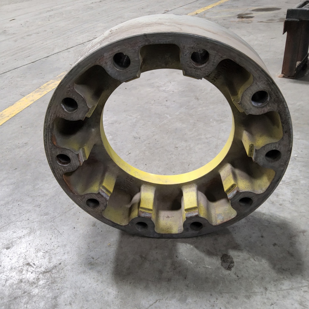 10-Hole 4"L Combine Hub Extension, Bare