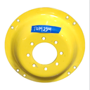 8-Hole Rim with Clamp/U-Clamp (groups of 2 bolts) Center for 24" Rim, John Deere Yellow