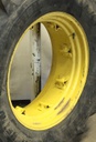 15"W x 34"D, John Deere Yellow 8-Hole Rim with Clamp/Loop Style