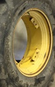 15"W x 30"D, John Deere Yellow 8-Hole Rim with Clamp/U-Clamp (groups of 2 bolts)