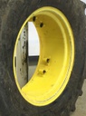 12"W x 24"D, John Deere Yellow 8-Hole Rim with Clamp/Loop Style (groups of 2 bolts)