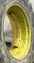 15"W x 34"D, John Deere Yellow 8-Hole Rim with Clamp/U-Clamp (groups of 2 bolts)