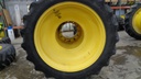 10"W x 38"D, John Deere Yellow 12-Hole FWA Direct Bolt Dual