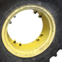 12"W x 24"D, John Deere Yellow 8-Hole Rim with Clamp/Loop Style (groups of 2 bolts)