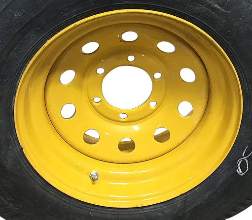 8.25"W x 16.5"D, Cat Yellow 6-Hole Formed Modular Trailer