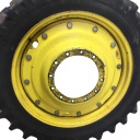 10"W x 38"D, John Deere Yellow 12-Hole Stub Disc