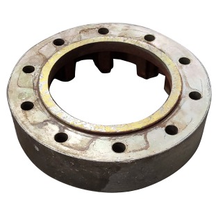 [T011074] 10-Hole 4"L Combine Hub Extension, Bare