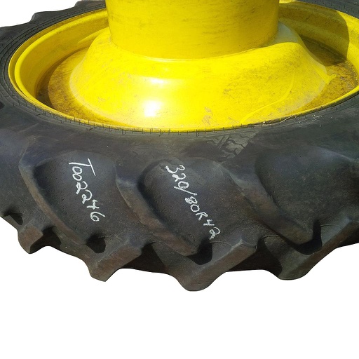 [WT002246-Z] 10"W x 42"D, John Deere Yellow 12-Hole FWA Direct Bolt Dual