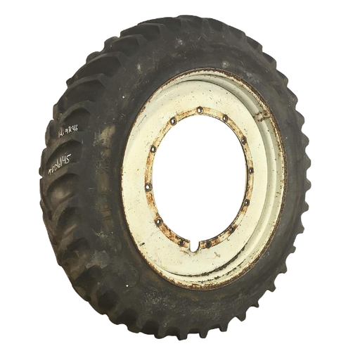 [WT006145-NRW-Z] 13"W x 46"D, New Holland White 12-Hole Stub Disc