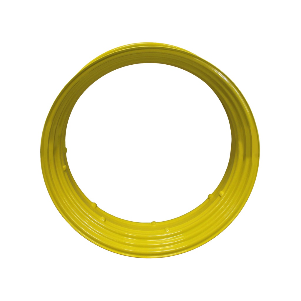 12"W x 38"D, John Deere Yellow 0-Hole Double Bevel 36" Cast