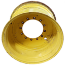 21"W x 32"D, John Deere Yellow 12-Hole Formed Plate