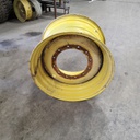 21"W x 32"D, John Deere Yellow 12-Hole Formed Plate