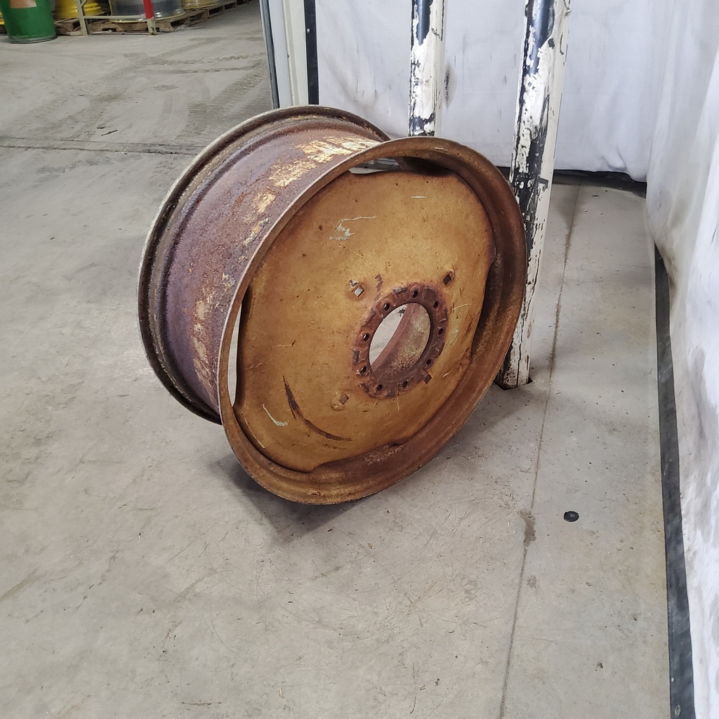 15"W x 34"D, Bare 9-Hole Stamped Plate