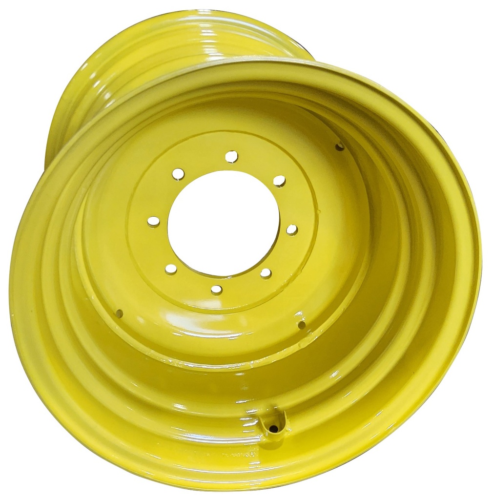 25"W x 26"D, John Deere Yellow Formed Plate