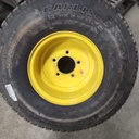 8.5"W x 10"D, John Deere Yellow 5-Hole Implement