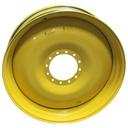 13"W x 46"D, John Deere Yellow 12-Hole Bubble Disc