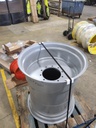 36"W x 32"D, Agco Corp Gray 10-Hole Formed Plate
