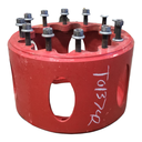 12-Hole 13.5"L FWD Spacer, Fendt/Agco Red