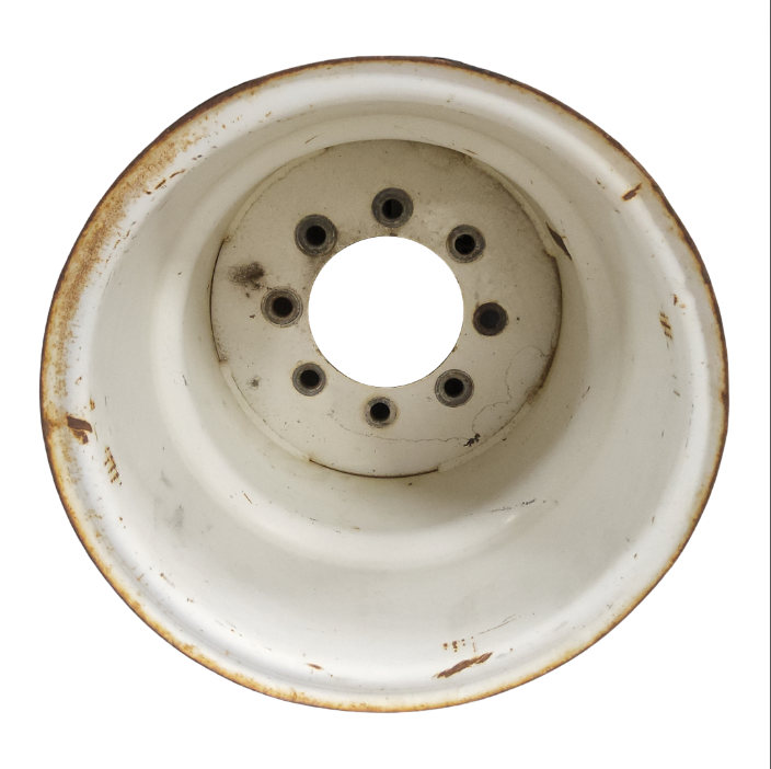 18"W x 16.1"D, New Holland White 8-Hole Implement