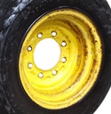 8.25"W x 16"D, John Deere Yellow 8-Hole Implement