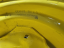 7"W x 14"D, John Deere Yellow 6-Hole Implement