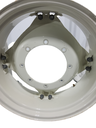 8-Hole Rim with Clamp/U-Clamp (groups of 2 bolts) Center for 28"-30" Rim, New Holland White