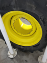 38"W x 32"D, John Deere Yellow 12-Hole Formed Plate