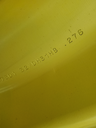 38"W x 32"D, John Deere Yellow 12-Hole Formed Plate