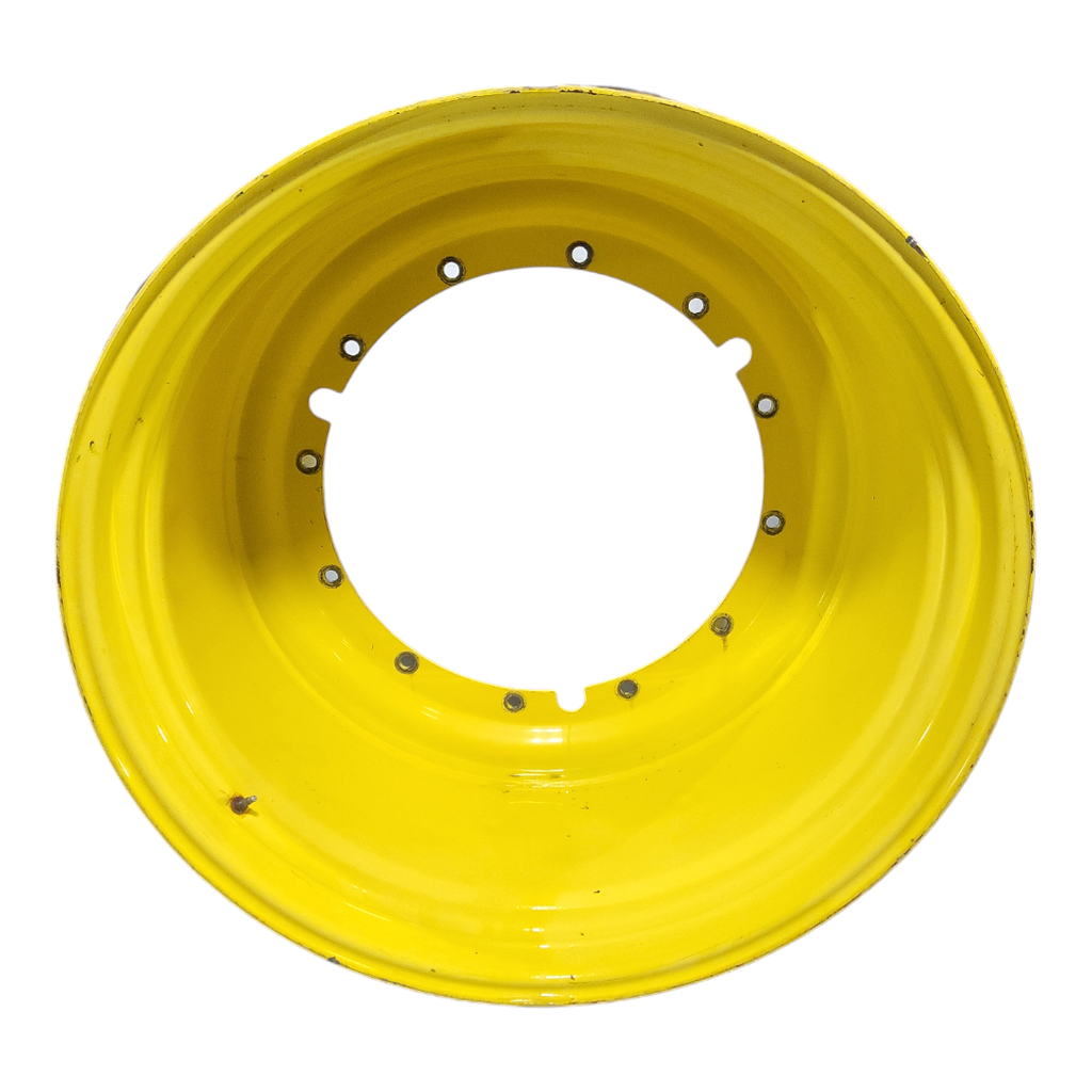 LSW IF 800/55R46 Goodyear Farm DT830 Optitrac R-1W on John Deere Yellow 12-Hole Stub Disc Sprayer 35%