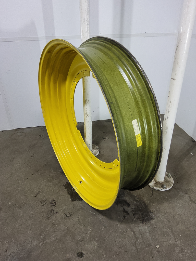 12"W x 50"D, John Deere Yellow 12-Hole Stub Disc