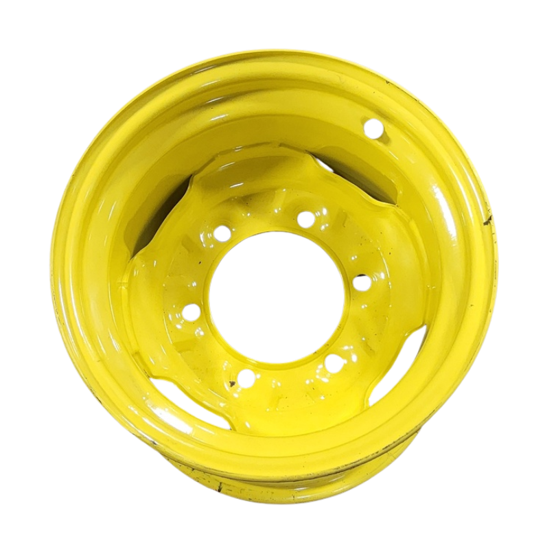 10.5"W x 12"D, John Deere Yellow 6-Hole Implement