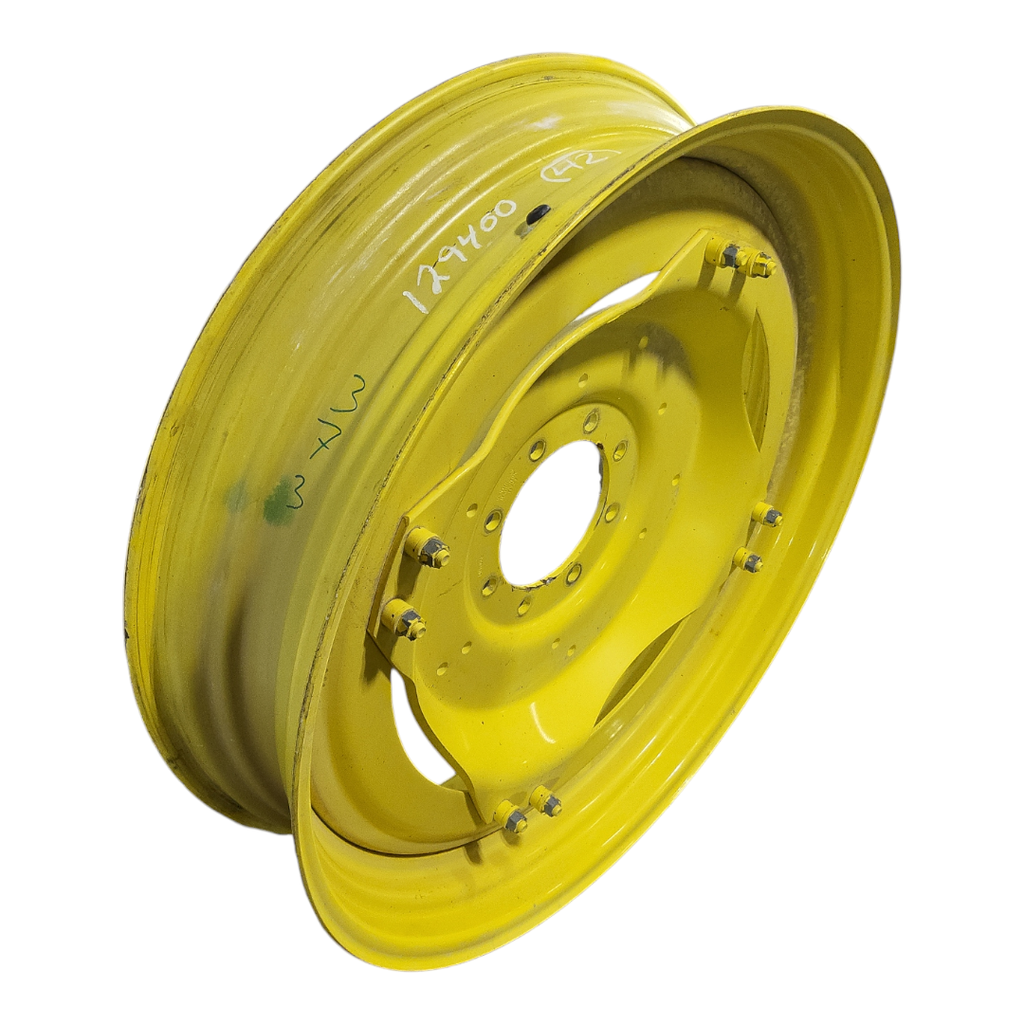 10"W x 42"D, John Deere Yellow 8-Hole Stub Disc (groups of 2 bolts)