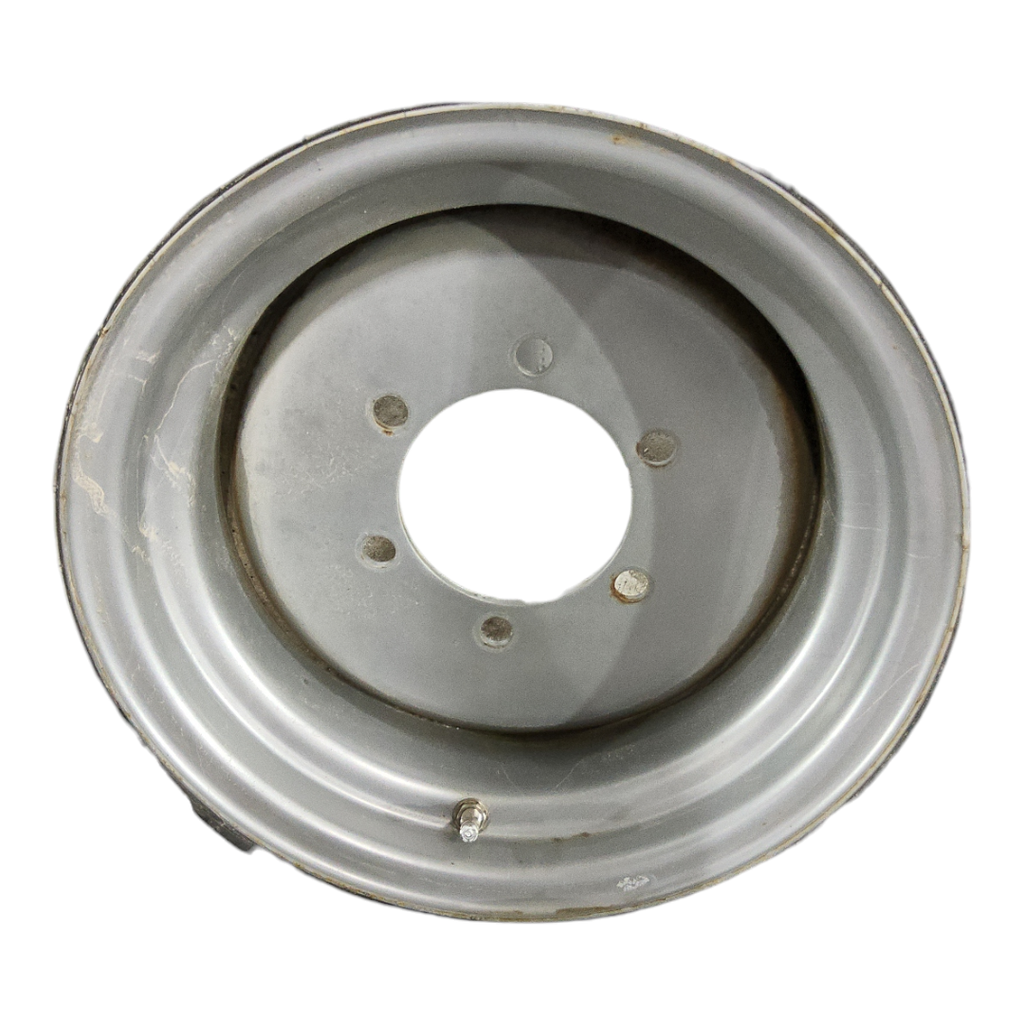 7"W x 14"D, Case IH Silver Mist 6-Hole Formed Plate