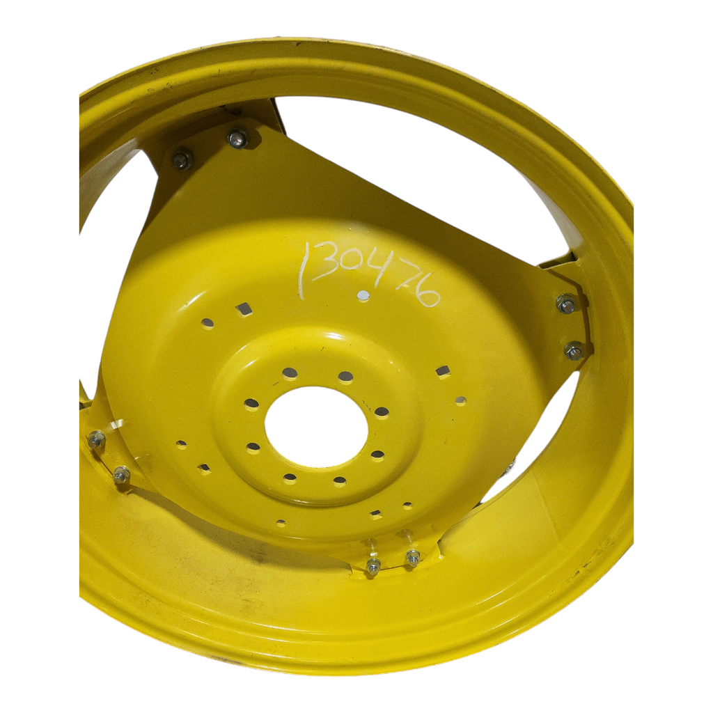 8-Hole Rim with Clamp/U-Clamp (groups of 2 bolts) Center for 36" Rim, John Deere Yellow