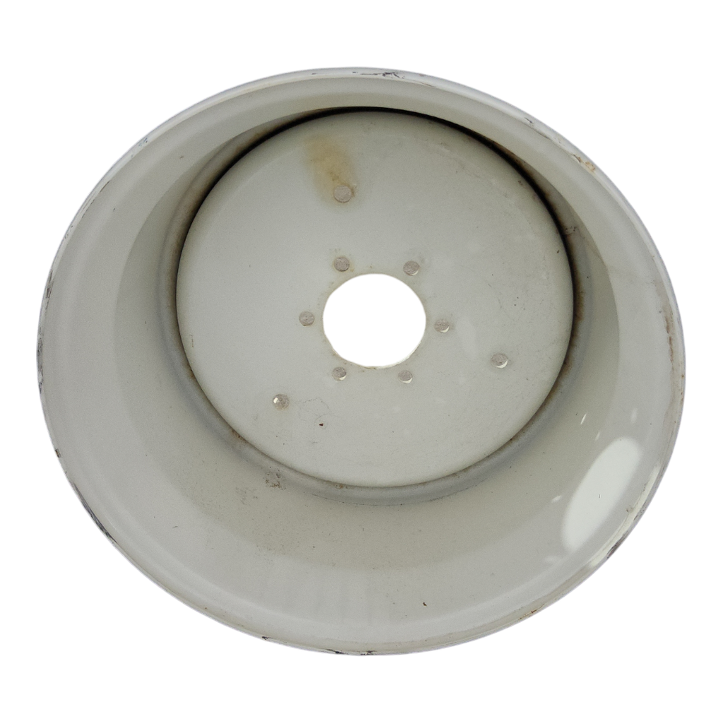 9.75"W x 16.5"D, Off White 6-Hole Implement