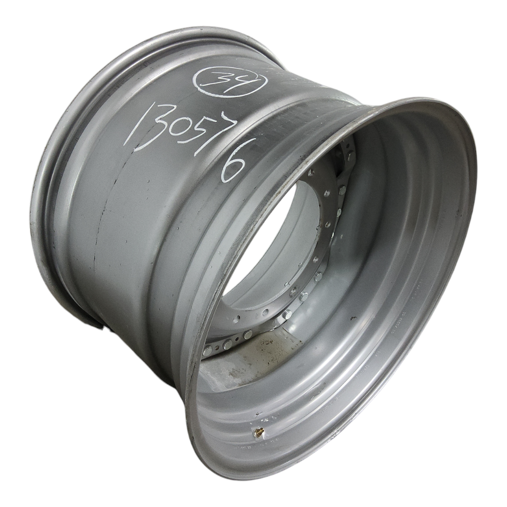 23"W x 34"D, Case IH Silver Mist 12-Hole Waffle Wheel (Groups of 3 bolts)