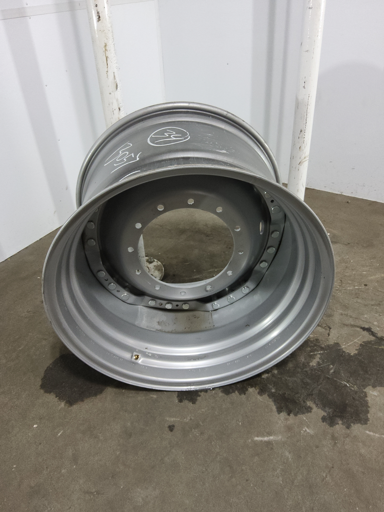 23"W x 34"D, Case IH Silver Mist 12-Hole Waffle Wheel (Groups of 3 bolts)