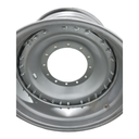 12-Hole Waffle Wheel (Groups of 3 bolts)HD Center for 34" Rim, Case IH Silver Mist