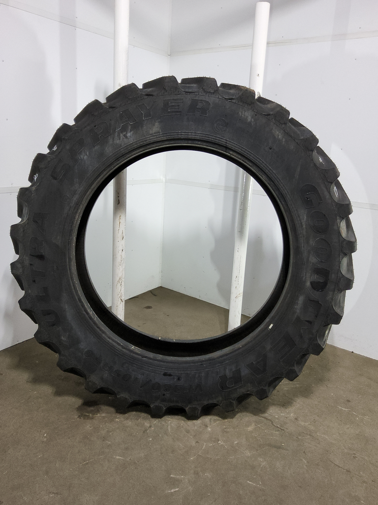 VF380/105R50 Goodyear Farm Ultra Sprayer R-1 179D 99%