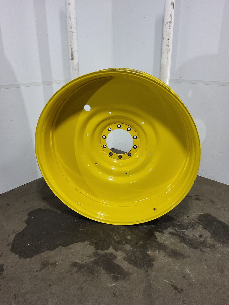 12"W x 54"D, John Deere Yellow 10-Hole Formed Plate