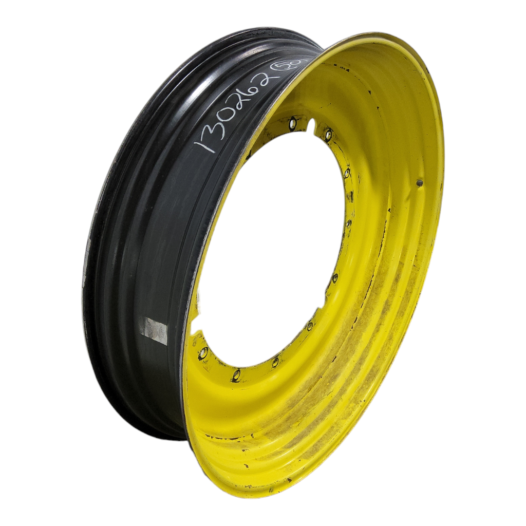12"W x 50"D, John Deere Yellow 12-Hole Stub Disc