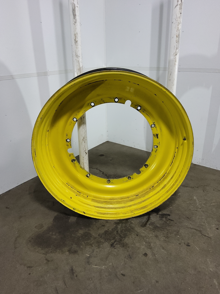 12"W x 50"D, John Deere Yellow 12-Hole Stub Disc