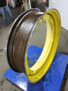 10"W x 38"D, John Deere Yellow 12-Hole Stub Disc