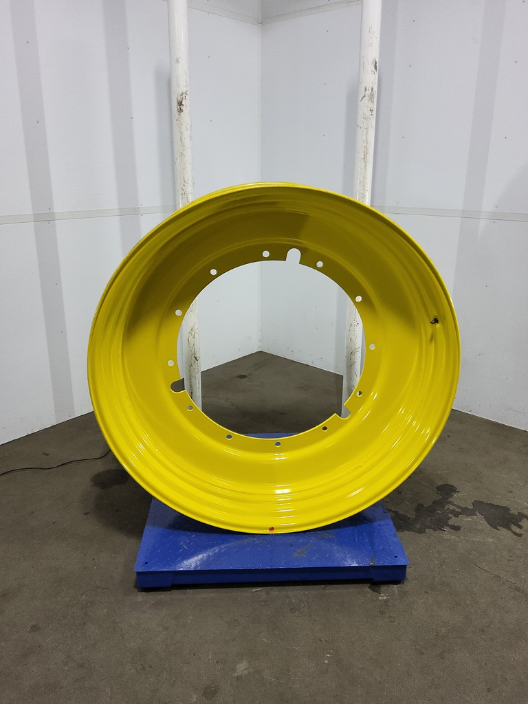 12"W x 50"D, John Deere Yellow 12-Hole Stub Disc