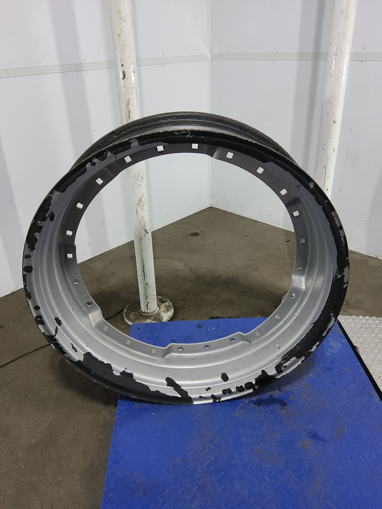 10"W x 38"D, Case IH Silver Mist 12-Hole Waffle Wheel (Groups of 3 bolts)
